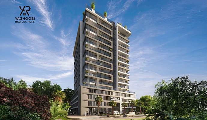 Luxury One-Bedroom Apartment with a Private Pool in Arjan