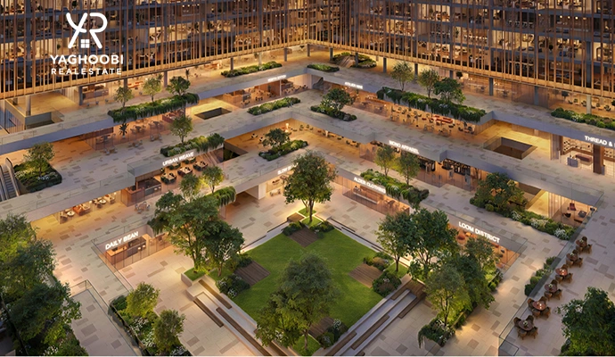 خرید دفتر اداری در مسترکامیونیتی The Yards